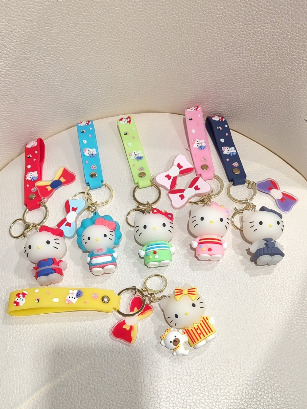 Sanrio Hello Kitty Keychain Set - Assorted Colors